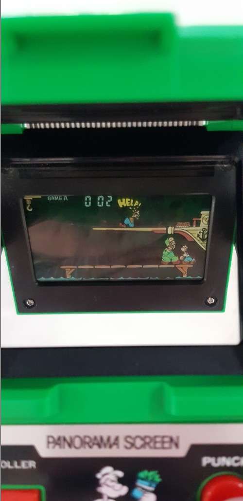 VINTAGE NINTENDO GAME AND WATCH POPEYE PANORAMA SCREEN