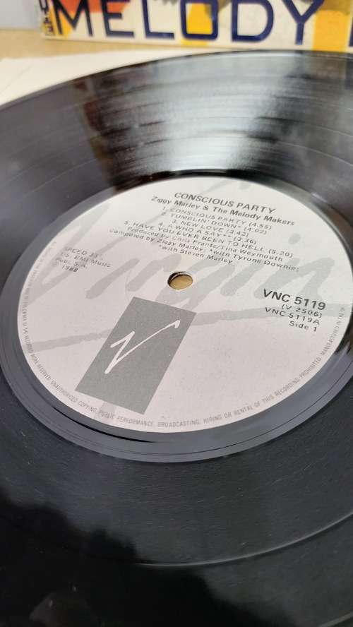 Ziggy Marley and the Melody Makers- Conscious Party LP