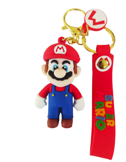 Mario Schoolbag Tag & Keyholder - Super Mario - Figurine