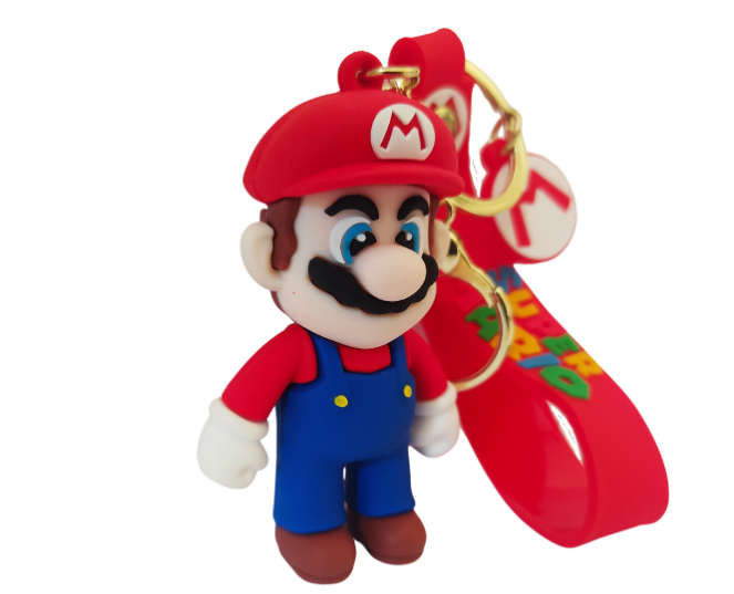 Mario Schoolbag Tag & Keyholder - Super Mario - Figurine