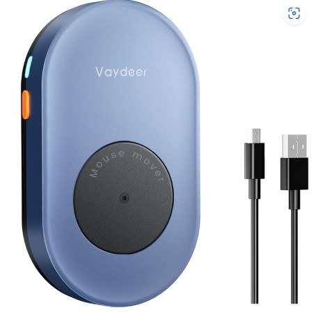 Vaydeer Undetectable Mouse Jiggler and ON/Off Switch Mouse Mover Simulator