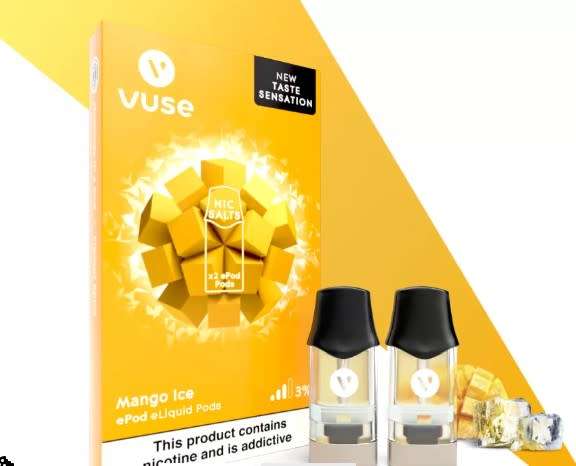 VUSE VIVID ePOD MANGO ICE E-LIQUID PODS