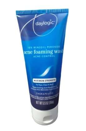Daylogic 10 Benzoyl Peroxide Acne Foaming Wash 156ml