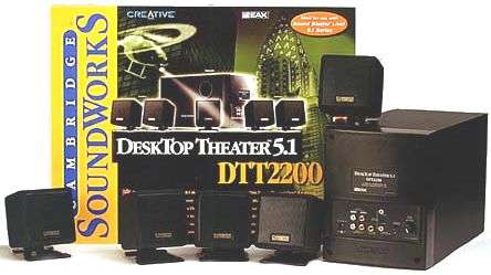 Cambridge SoundWorks Desktop Theater 5.1 DTT2200