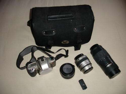 Pentax MZ-7 35-80mm 100-300mm lens kit
