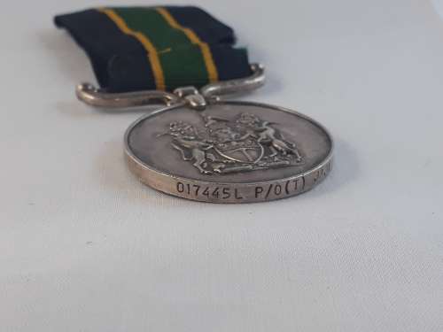 Rhodesia B.S.A.P LONG SERVICE GOOD CONDUCT MEDAL NAMED