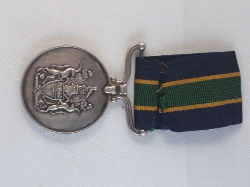 Rhodesia B.S.A.P LONG SERVICE GOOD CONDUCT MEDAL NAMED