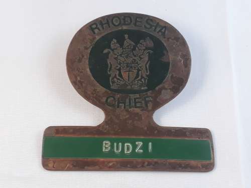 RHODESIAN CHIEFS BREAST BADGE 1970s