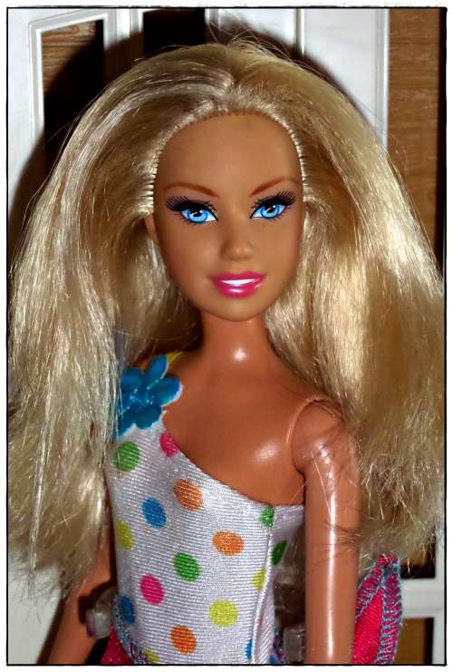 Barbie doll made by Mattel