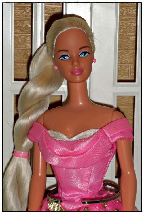 Rapunzel Barbie doll made by Mattel