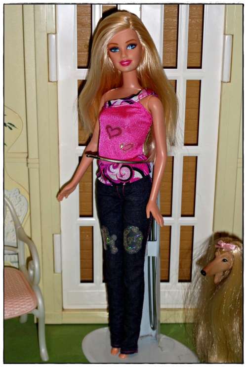 Barbie doll made by Mattel