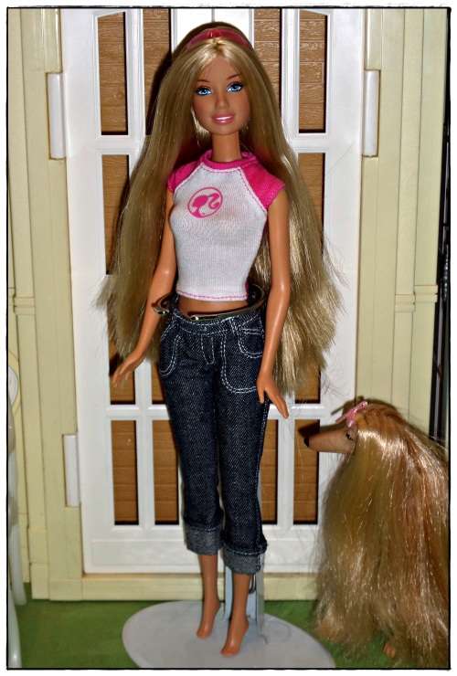 Barbie doll made by Mattel