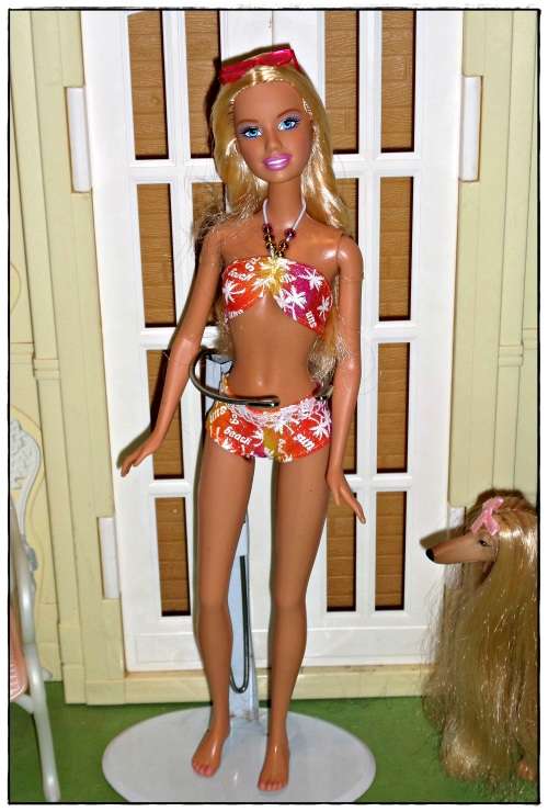 Barbie doll made by Mattel