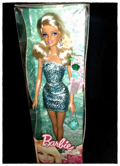 BNIB Glamour Glitz Barbie doll made by Mattel