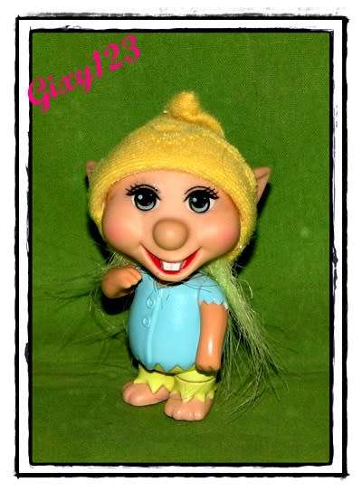 ** BARBIE MOVIE MANIA ** RARE Fairytopia 3" Troll Phred doll made by Mattel
