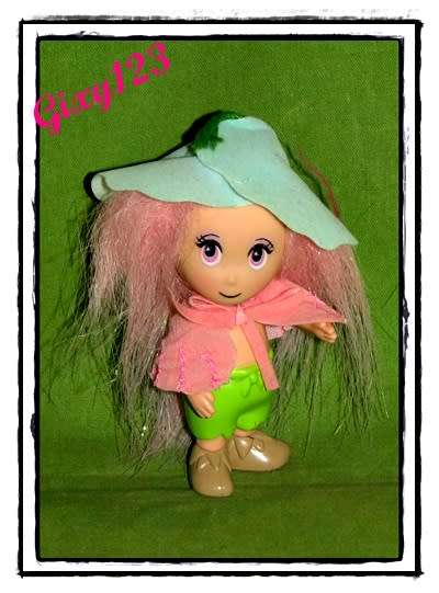 ** BARBIE MOVIE MANIA ** RARE Fairytopia 3" Troll Peeble doll made by Mattel