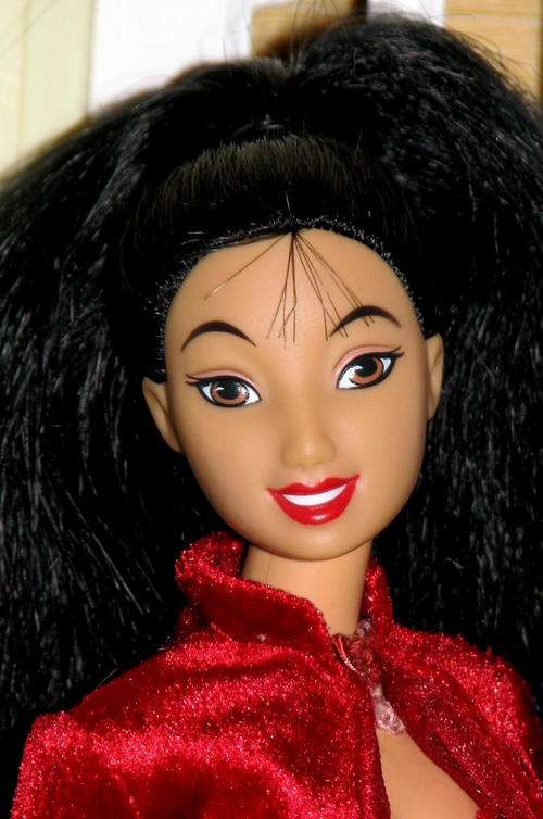 Mulan doll made by Mattel