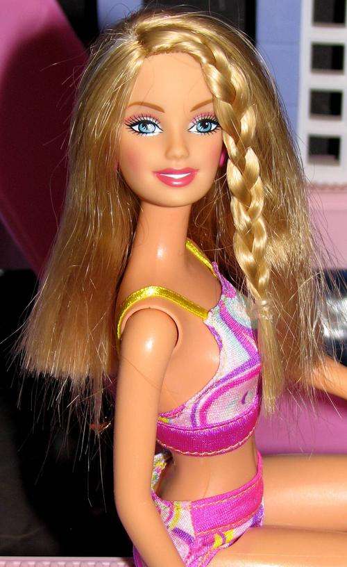Barbie doll made by Mattel