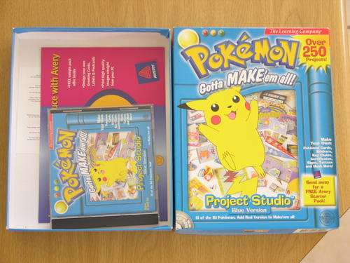 Pokemon Project Studio Printing CD Very rare and collectable