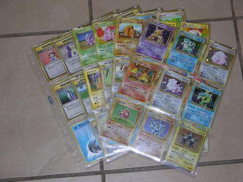 Pokemon Cards Complete Base Set - Japanese Very rare & collectable