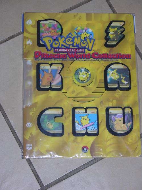 Pokemon Cards Complete Pikachu World Collection  9 card/language special set in presentation cover