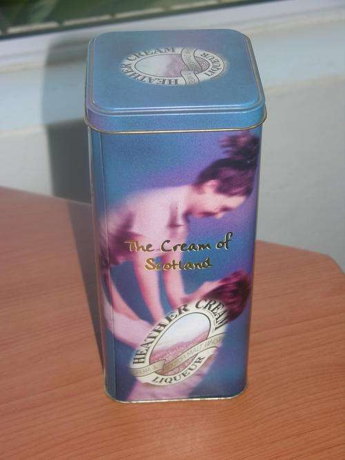 Empty The Cream of Scotland tin - Good Condition