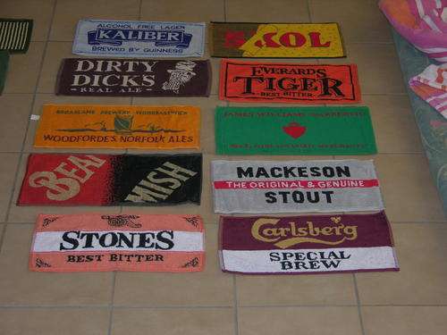 10 X BRAND NEW bar towels