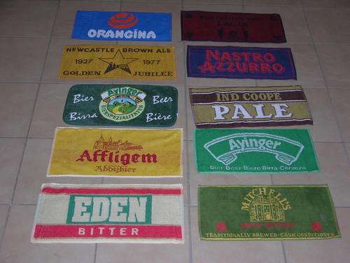 10 X BRAND NEW bar towels