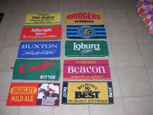 10 X BRAND NEW bar towels