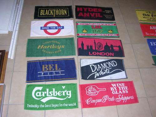 10 X BRAND NEW bar towels