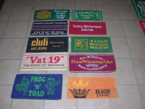 10 X BRAND NEW bar towels
