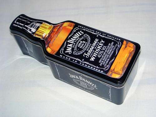 JackDaniels Tin Empty - Very rare 70cl