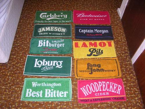 10 X BRAND NEW bar towels