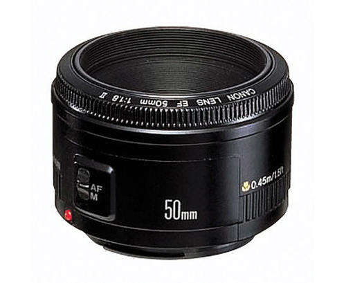 Canon EF 50mm F1.8 II with Rear Cap  ( Please read first )