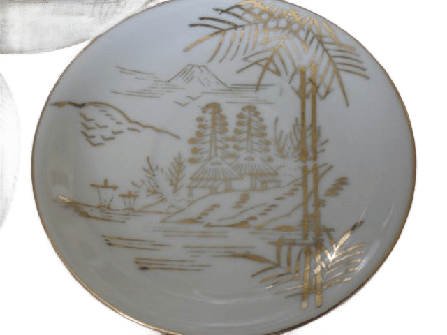 Manna China Tea Set with lipothane bottoms