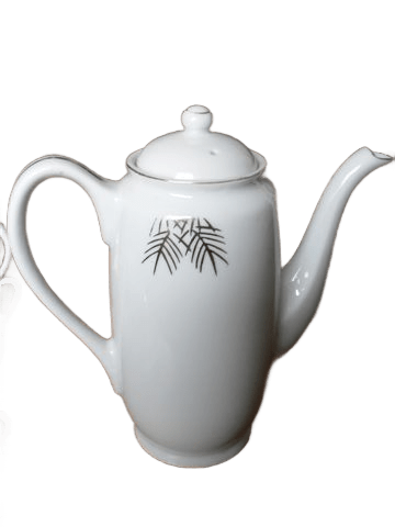 Manna China Tea Set with lipothane bottoms
