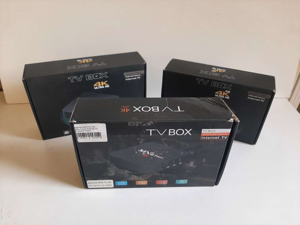 3 X MXQ TV BOX
