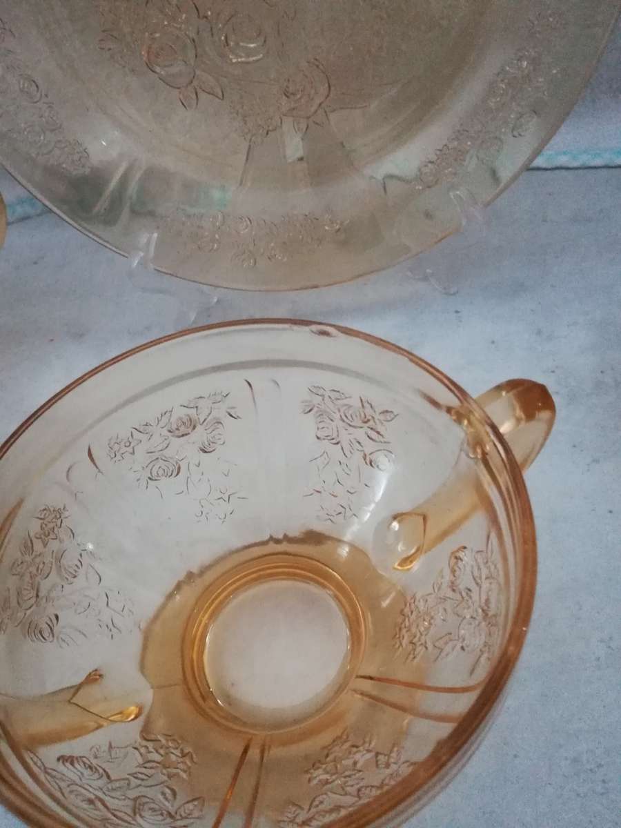 Vintage Glass Tea set