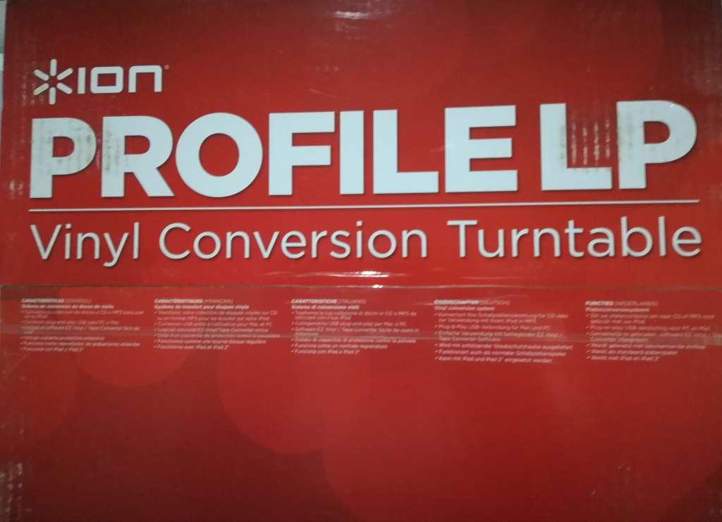 ION Profile LP  Vinyl conversion turntable  - LIKE NEW