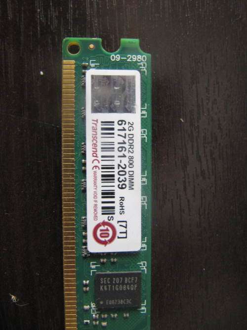 Kingston DDR2 800Mhz 2GB RAM