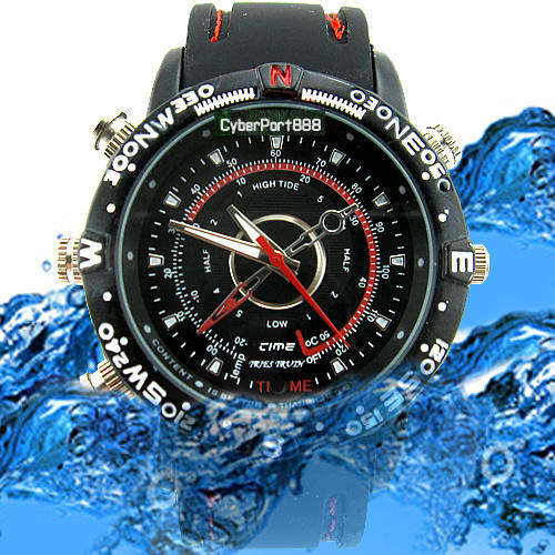 Waterproof Spy Camera DVR Watch(4GB)