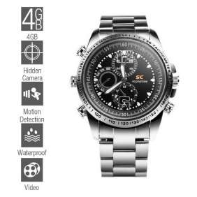4GB Spy Watch With Camera and Motion Detector