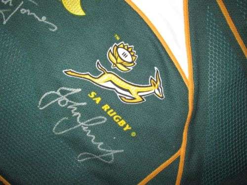 Springbok Rugby Jersey RWC 2007 - Signed