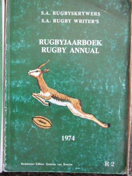 6 x SA Rugby Annuals
