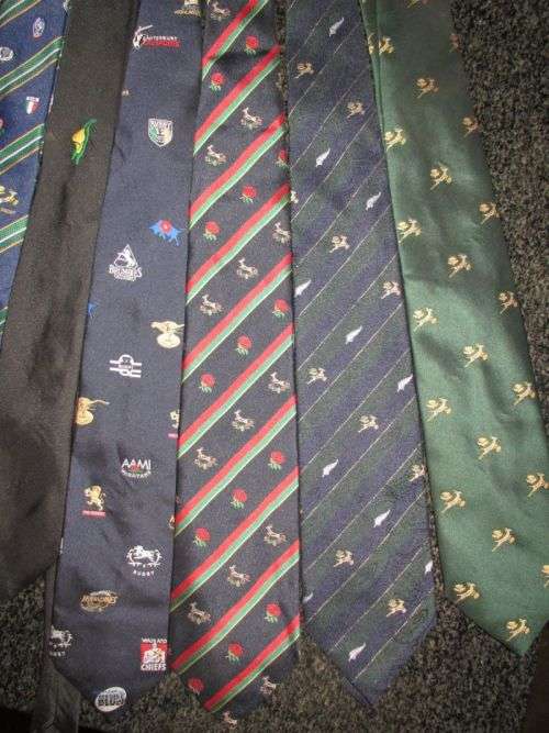 10 x Rugby Ties - Springbok