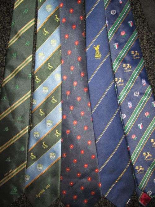 10 x Rugby Ties - Springbok