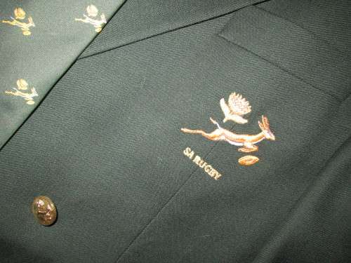 Springbok Rugby Blazer 1999 - Jannie de Beer