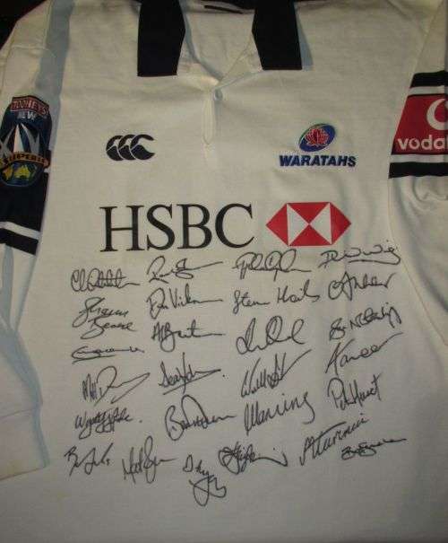 Waratahs Rugby Jersey 2006 - Signed