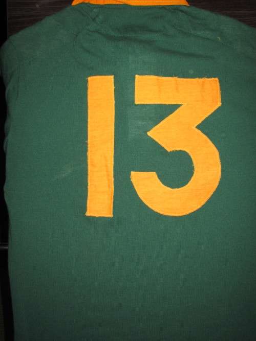 Springbok Rugby Jersey 1985 - Signed