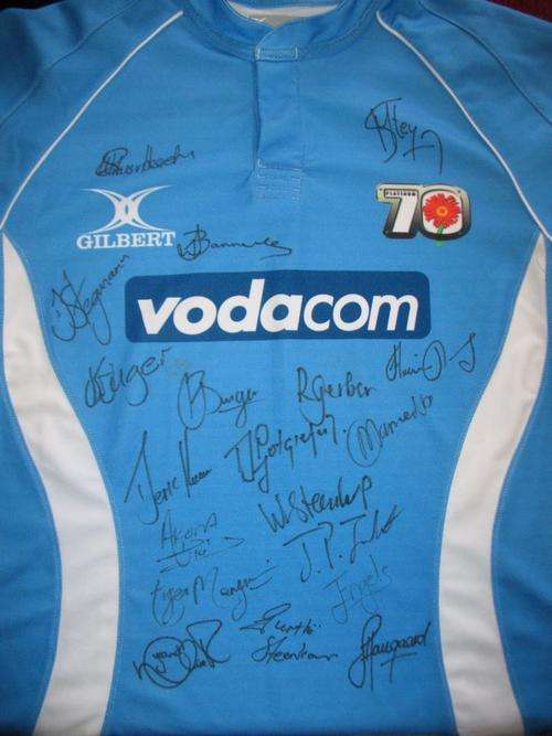 Bulls 70th Anniversary Jersey Signed 2008